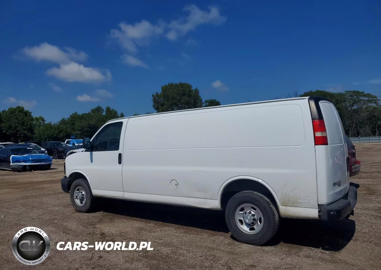 2014 Chevrolet Express 2500 Cargo Delivery Van VIN:1GCWGGBG1E1207376 - 2