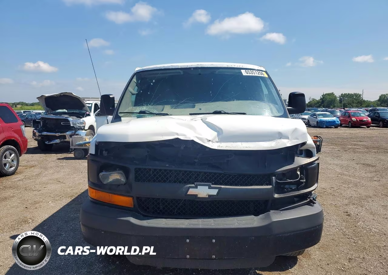 2014 Chevrolet Express 2500 Cargo Delivery Van VIN:1GCWGGBG1E1207376 - 5