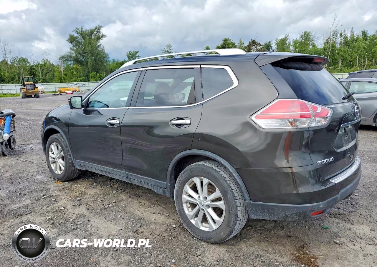 2015 Nissan Rogue Sv VIN:KNMAT2MV6FP505179 - 2