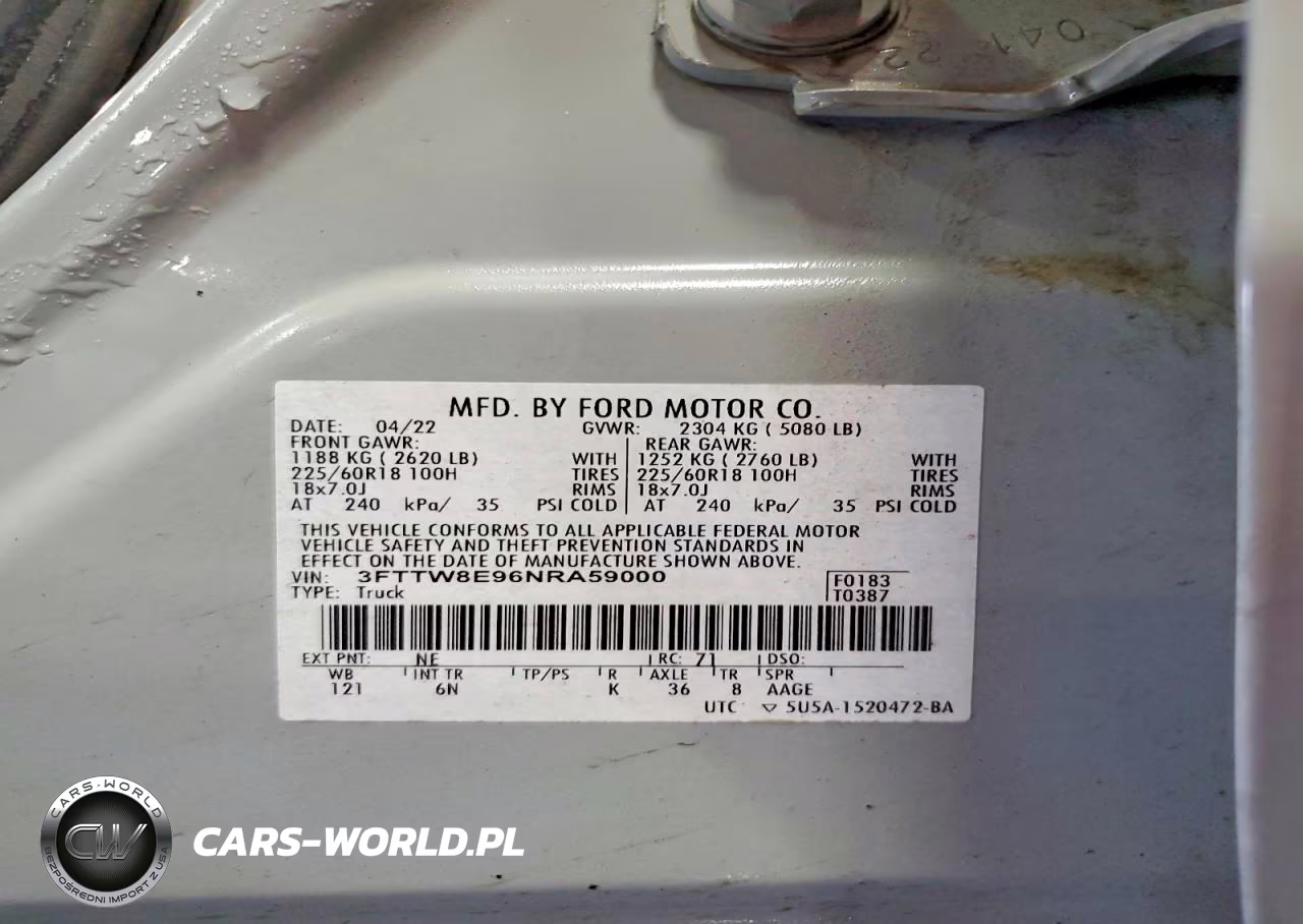 2022 Ford Maverick Xl VIN:3FTTW8E96NRA59000 - 12