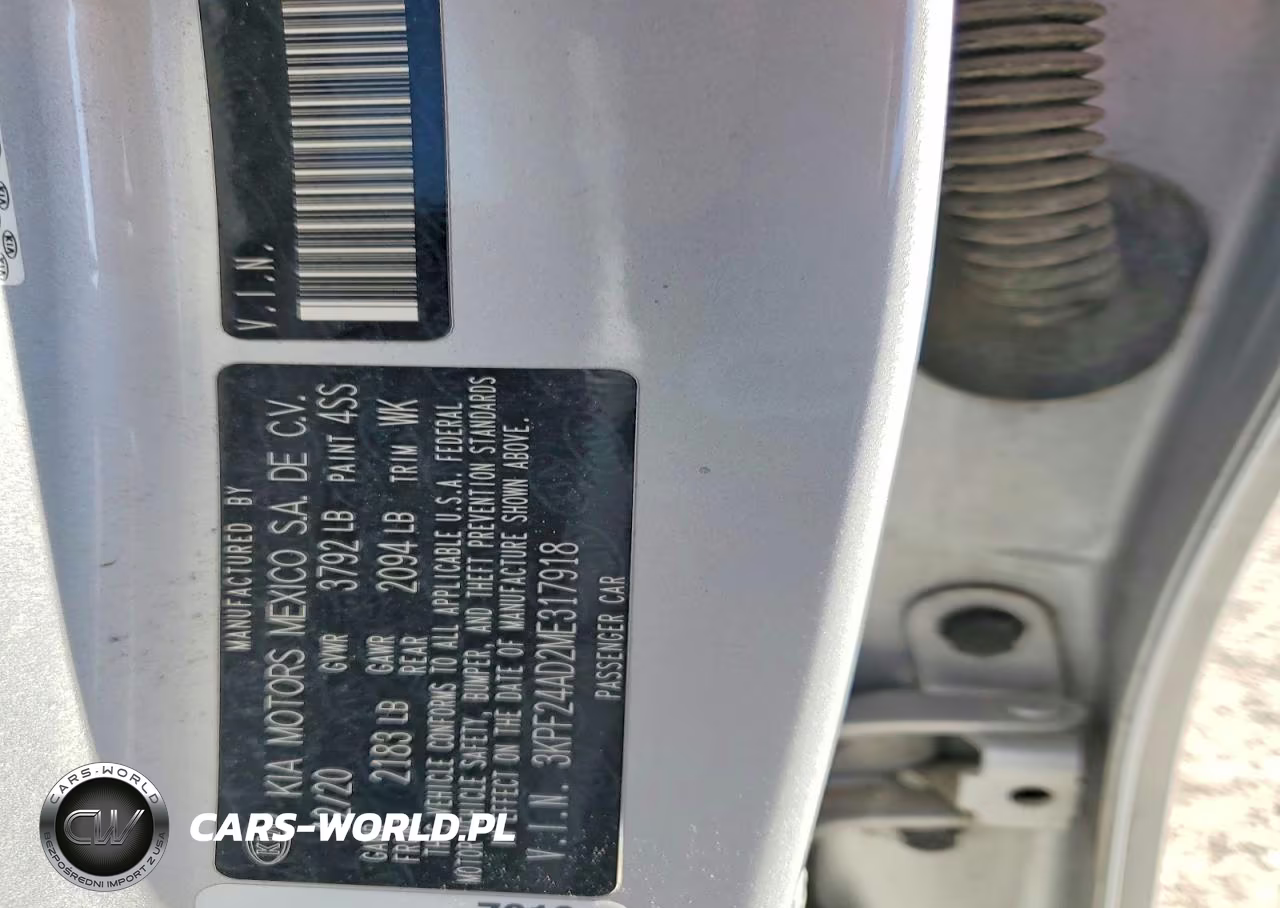 2021 Kia Forte Lxs VIN:3KPF24AD2ME317918 - 13