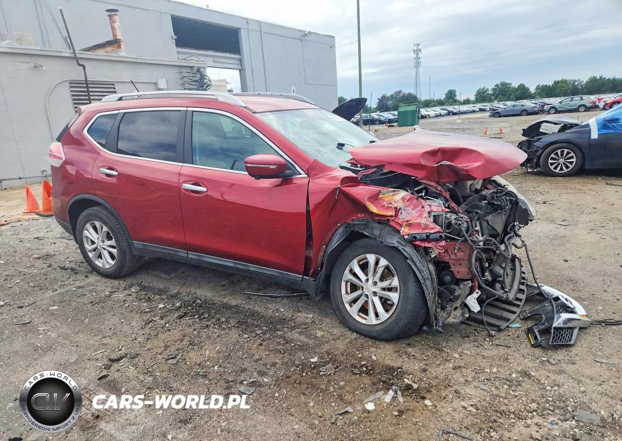 2015 Nissan Rogue Sv VIN:5N1AT2MK2FC857748 - 4