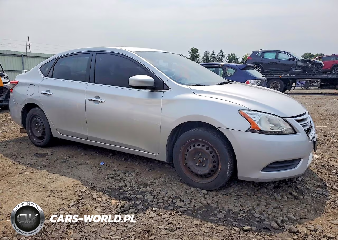 2013 Nissan Sentra S VIN:3N1AB7AP2DL618001 - 4