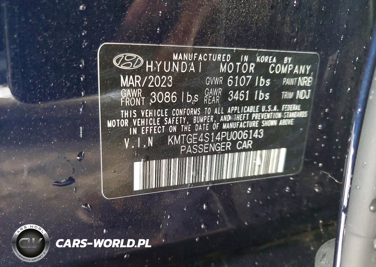 2023 Genesis Electrified G80 Base VIN:KMTGE4S14PU006143 - 12