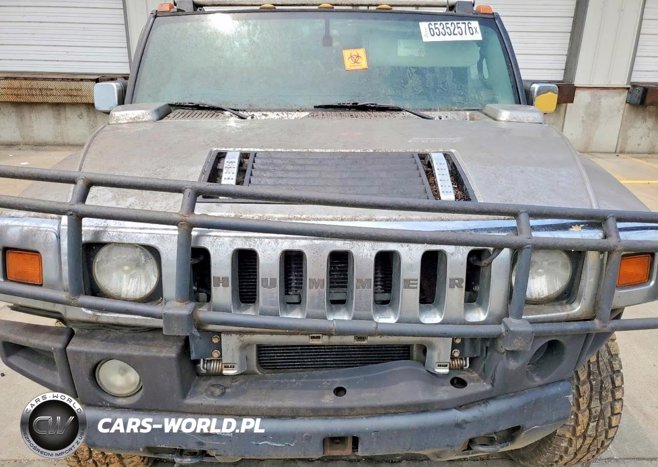 2003 Hummer H2 VIN:5GRGN23U63H125521 - 12