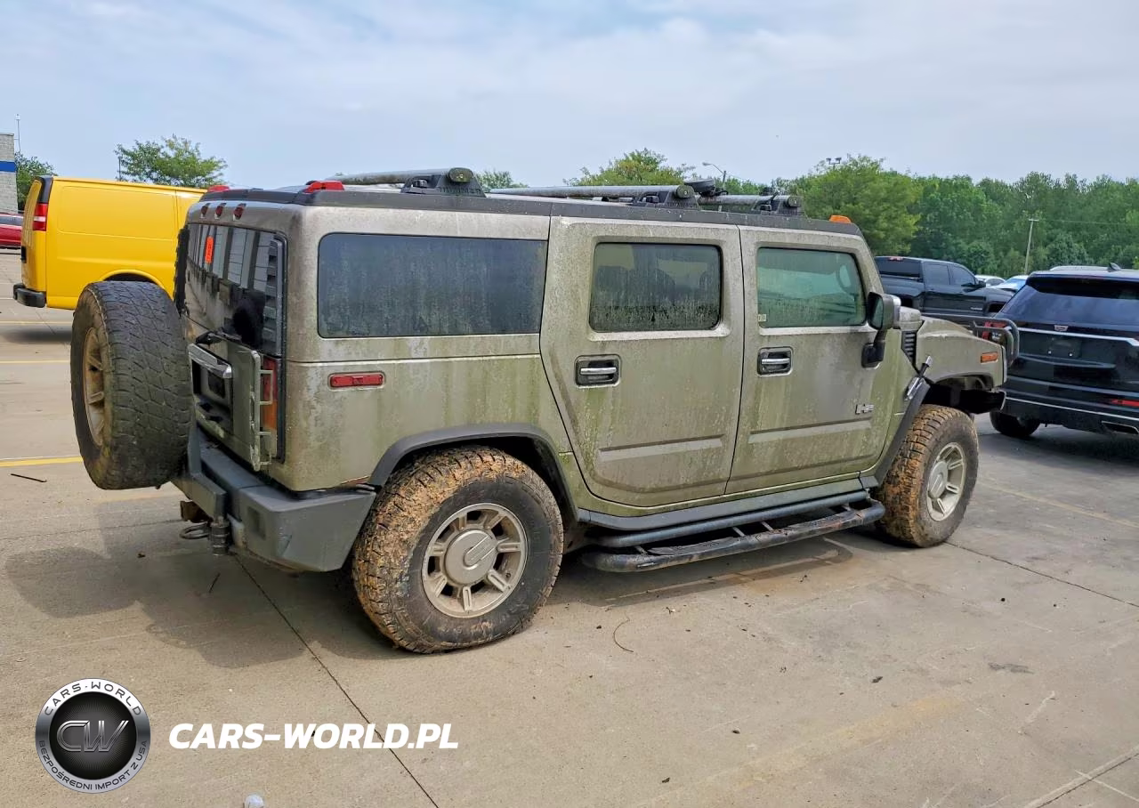 2003 Hummer H2 VIN:5GRGN23U63H125521 - 3