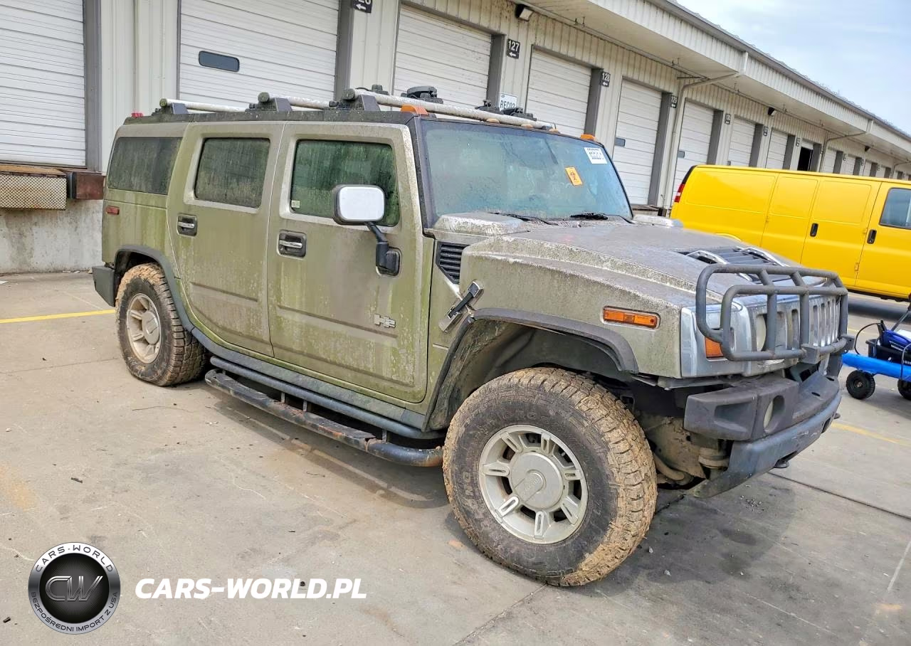 2003 Hummer H2 VIN:5GRGN23U63H125521 - 4