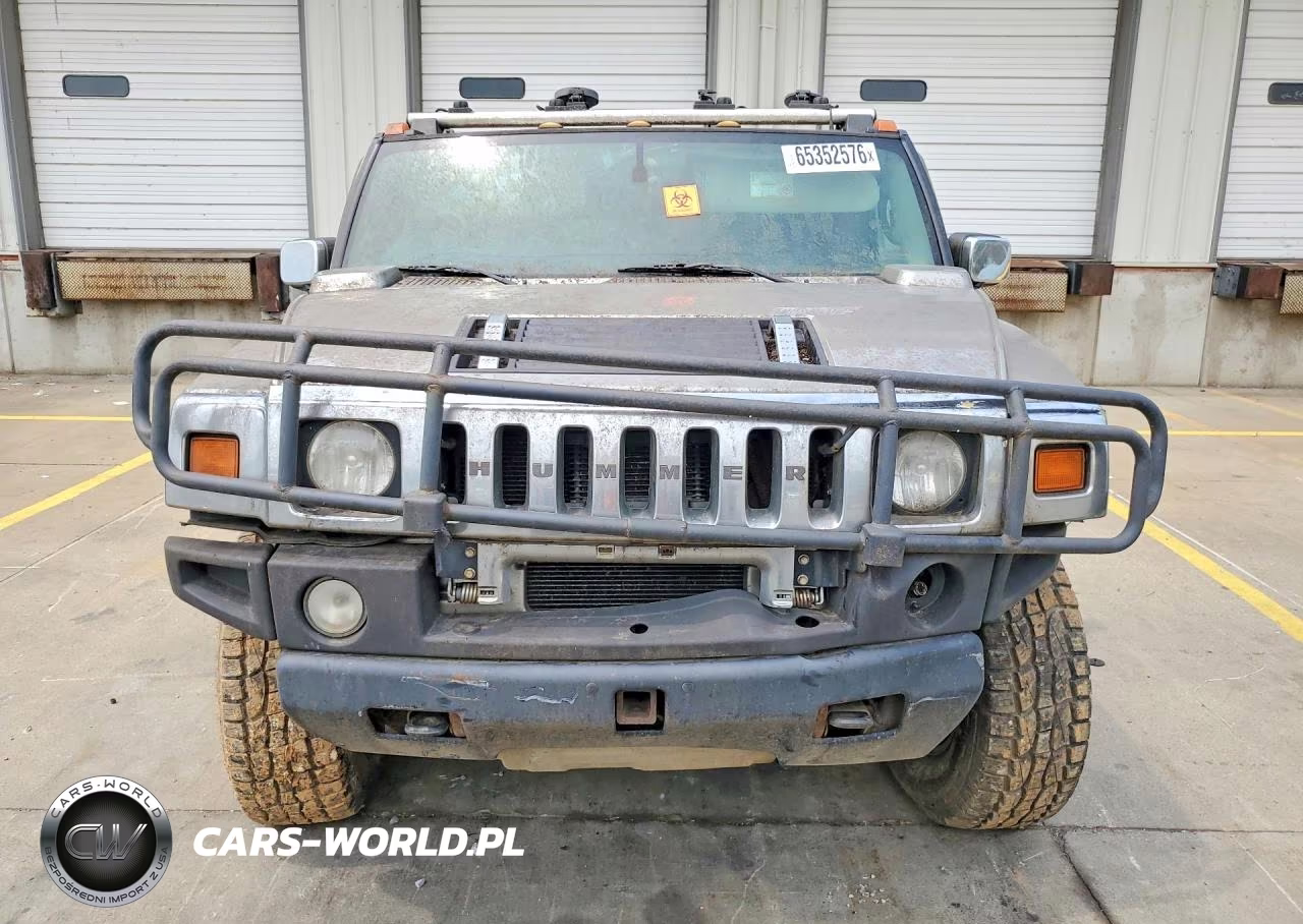 2003 Hummer H2 VIN:5GRGN23U63H125521 - 5