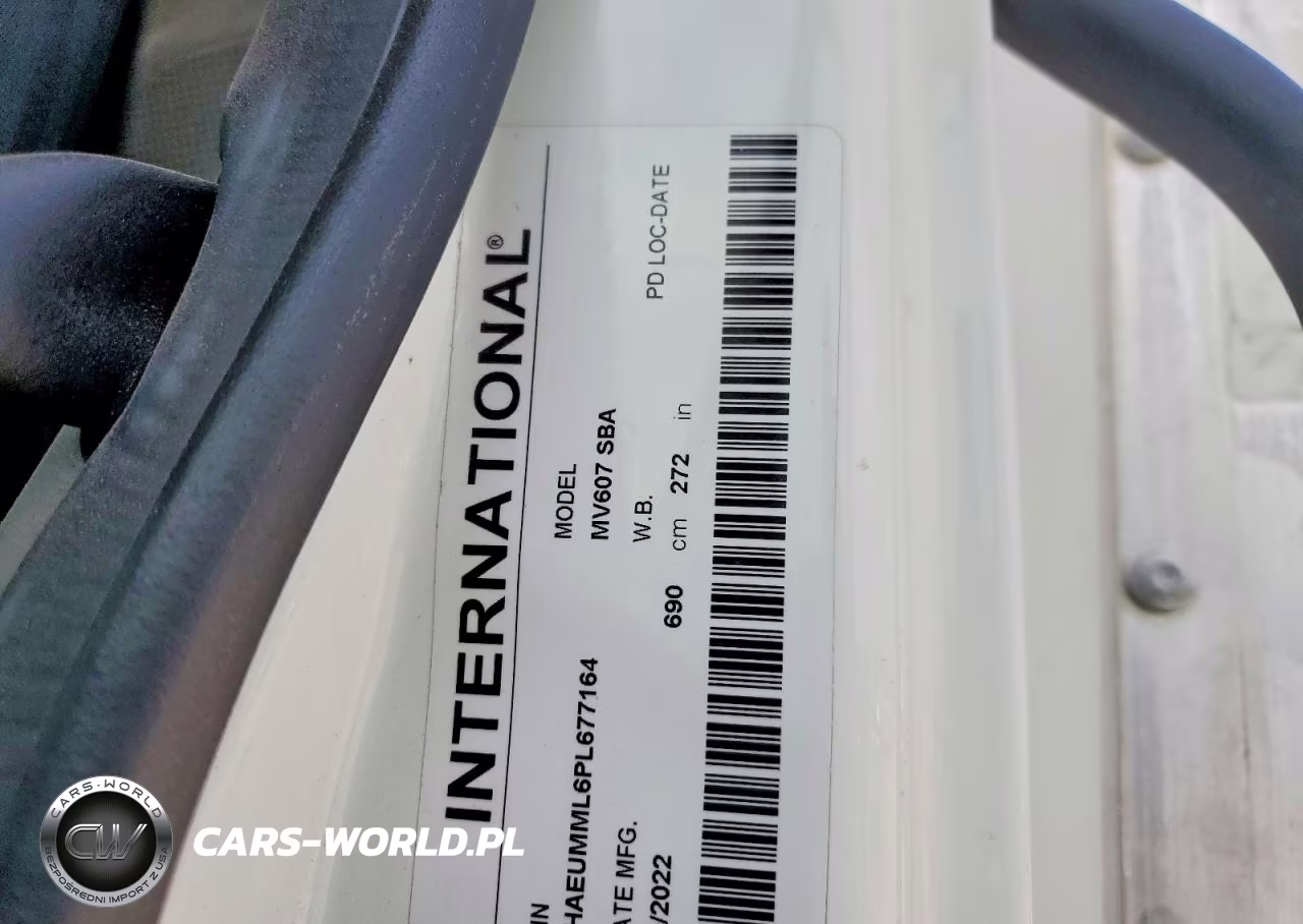 2023 International Mv607 Box Truck VIN:3HAEUMML6PL677164 - 13
