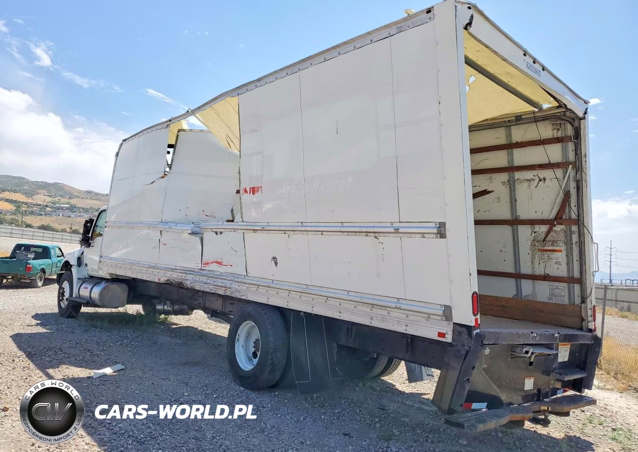 2023 International Mv607 Box Truck VIN:3HAEUMML6PL677164 - 2