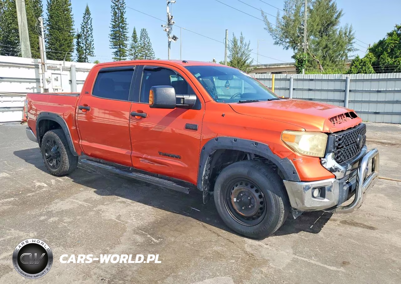 2018 Toyota Tundra Crewmax Sr5 VIN:5TFDW5F11JX761965 - 4