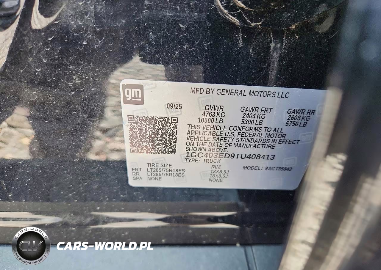 2026 Chevrolet Silverado Trail Boss VIN:1GC403ED9TU408413 - 12