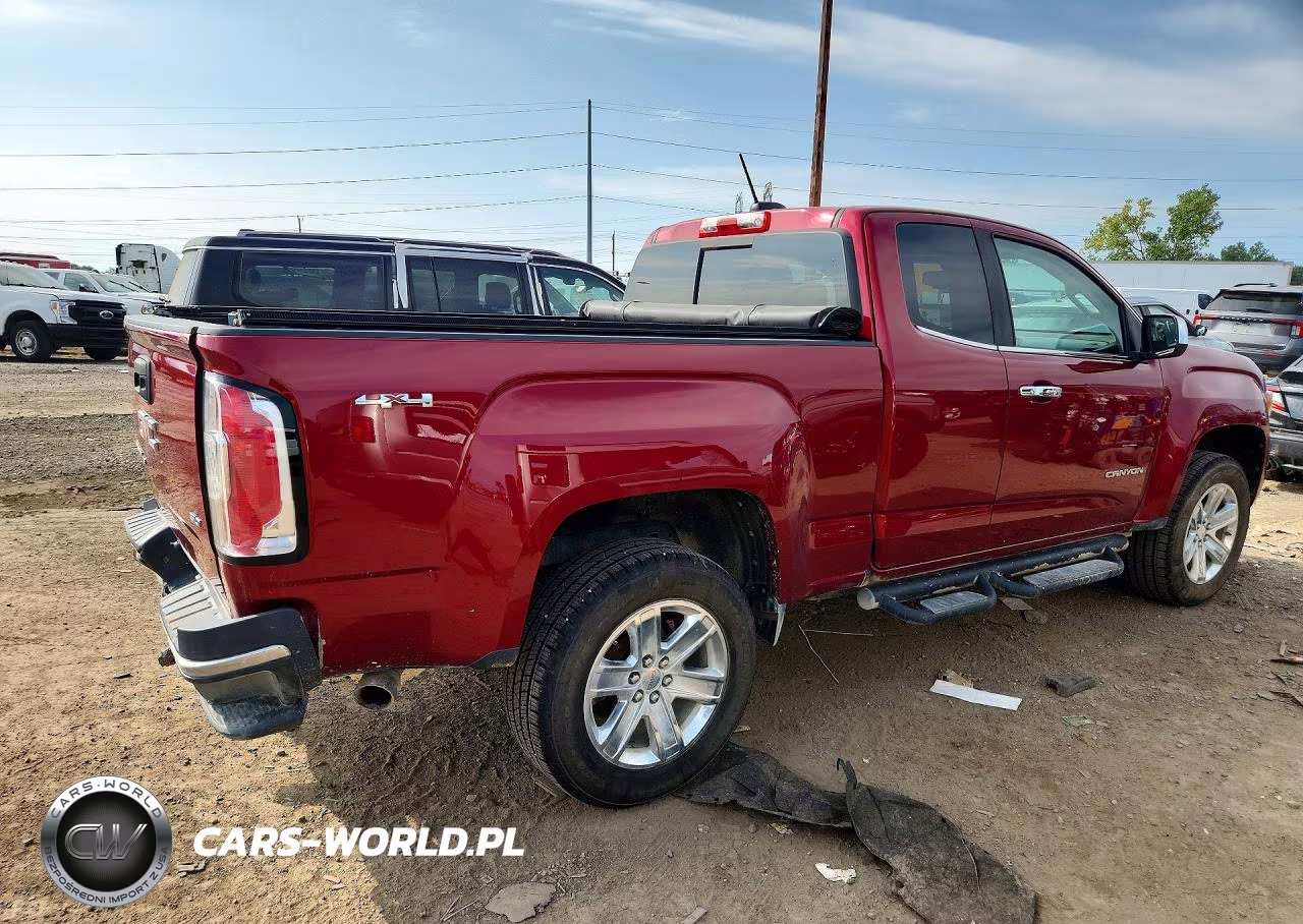 2017 GMC Canyon Slt VIN:1GTH6DEN2H1168645 - 3