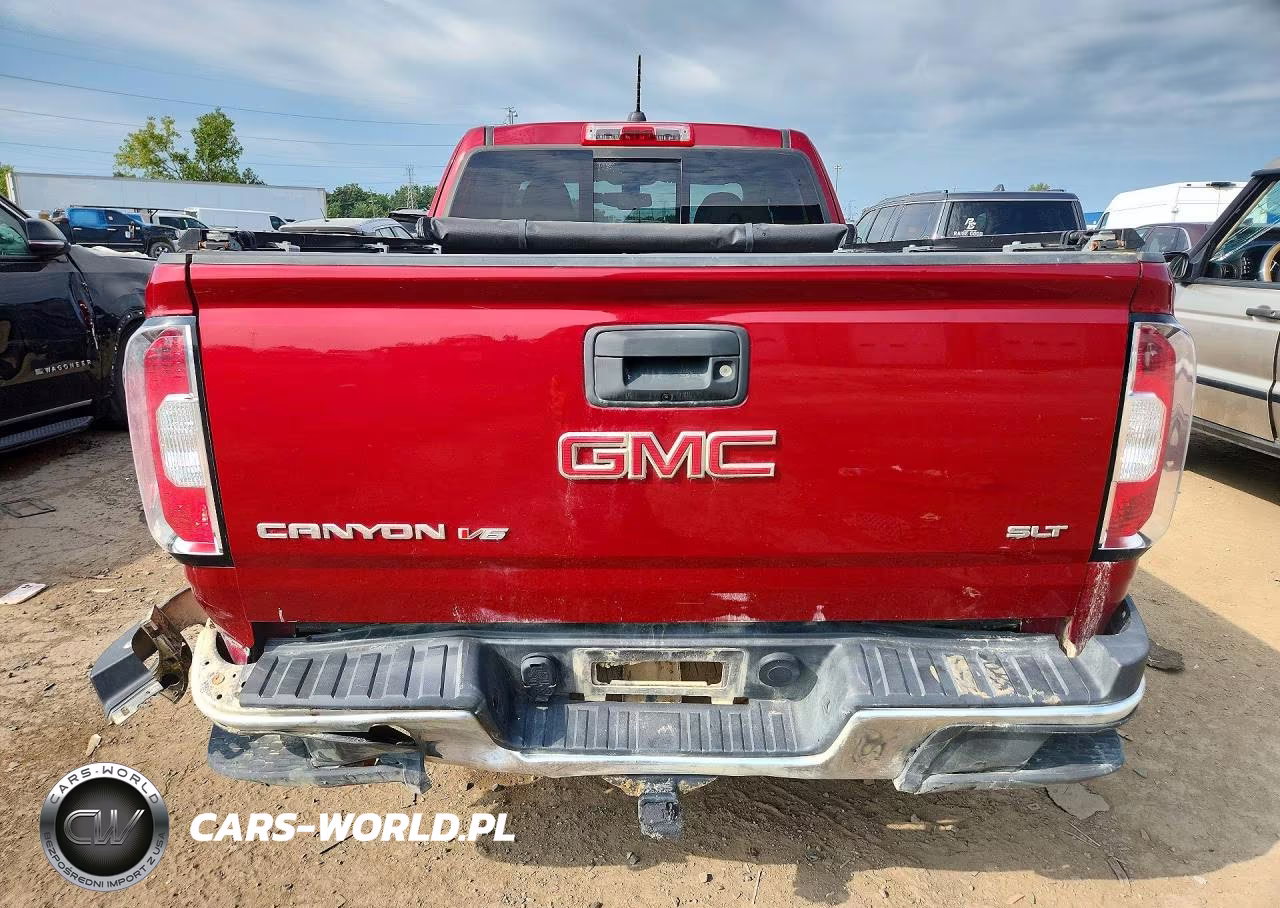 2017 GMC Canyon Slt VIN:1GTH6DEN2H1168645 - 6