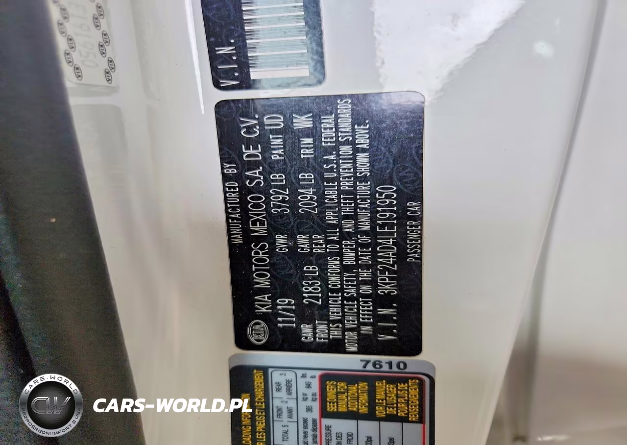 2020 Kia Forte Lxs VIN:3KPF24AD4LE191950 - 13