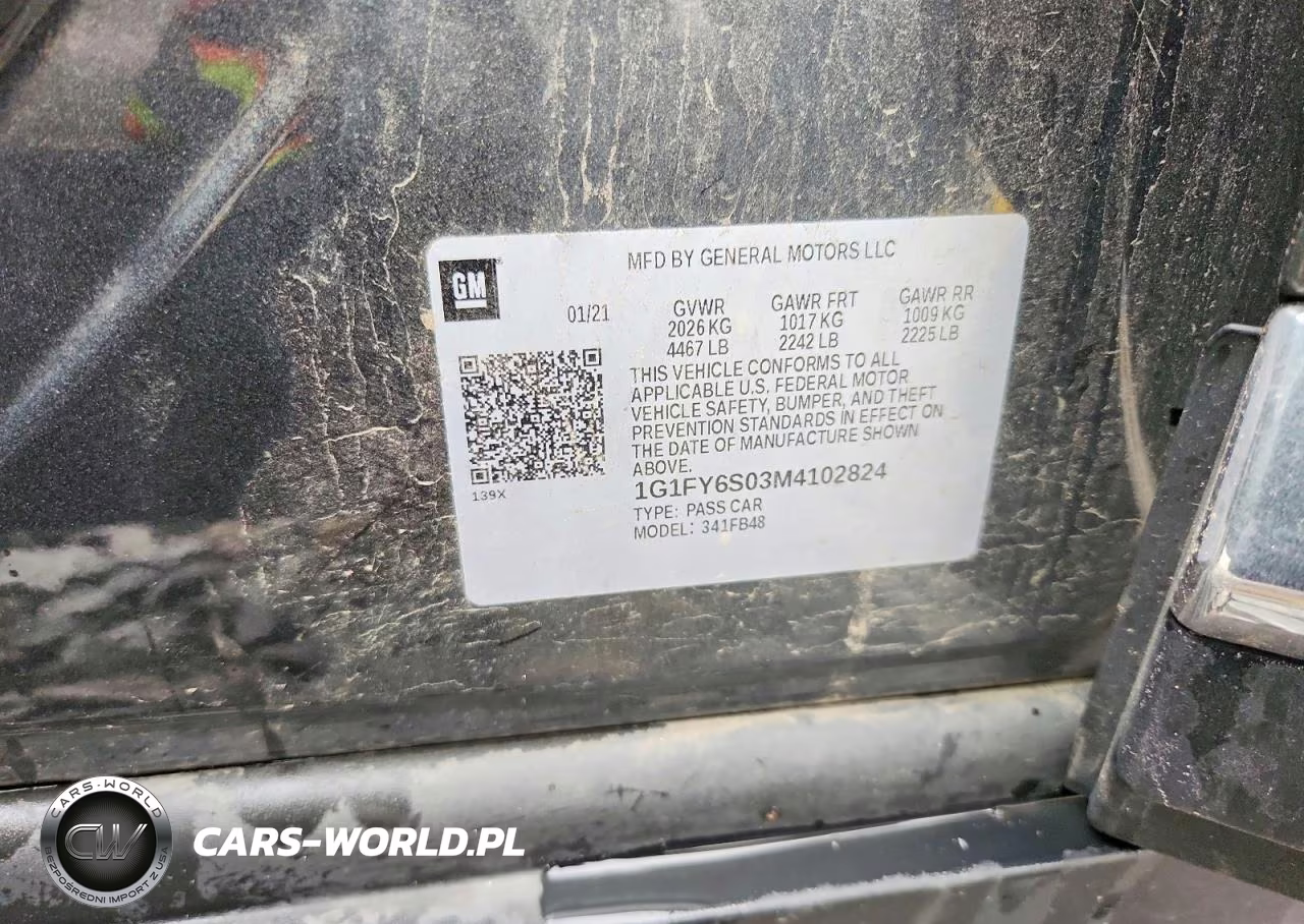 2021 Chevrolet Bolt Ev Lt VIN:1G1FY6S03M4102824 - 12
