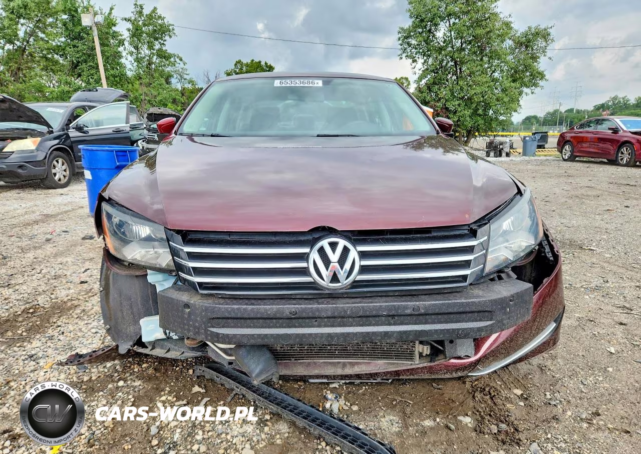 2014 Volkswagen Passat S VIN:1VWAT7A37EC052077 - 5