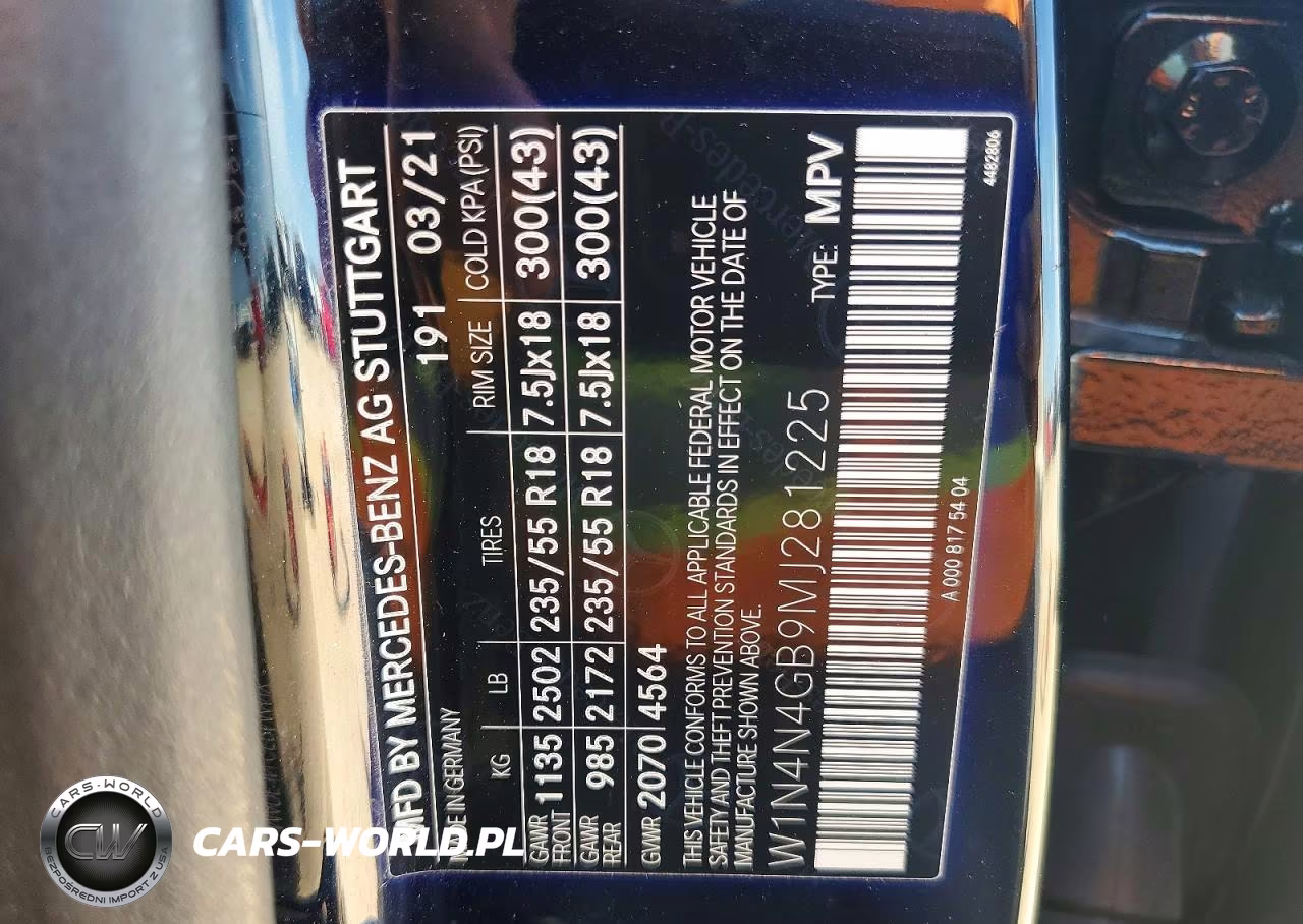 2021 Mercedes-Benz Gla 250 VIN:W1N4N4GB9MJ281225 - 13