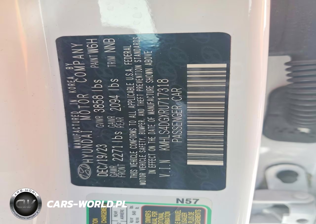 2024 Hyundai Elantra Sel VIN:KMHLS4DGXRU717318 - 12