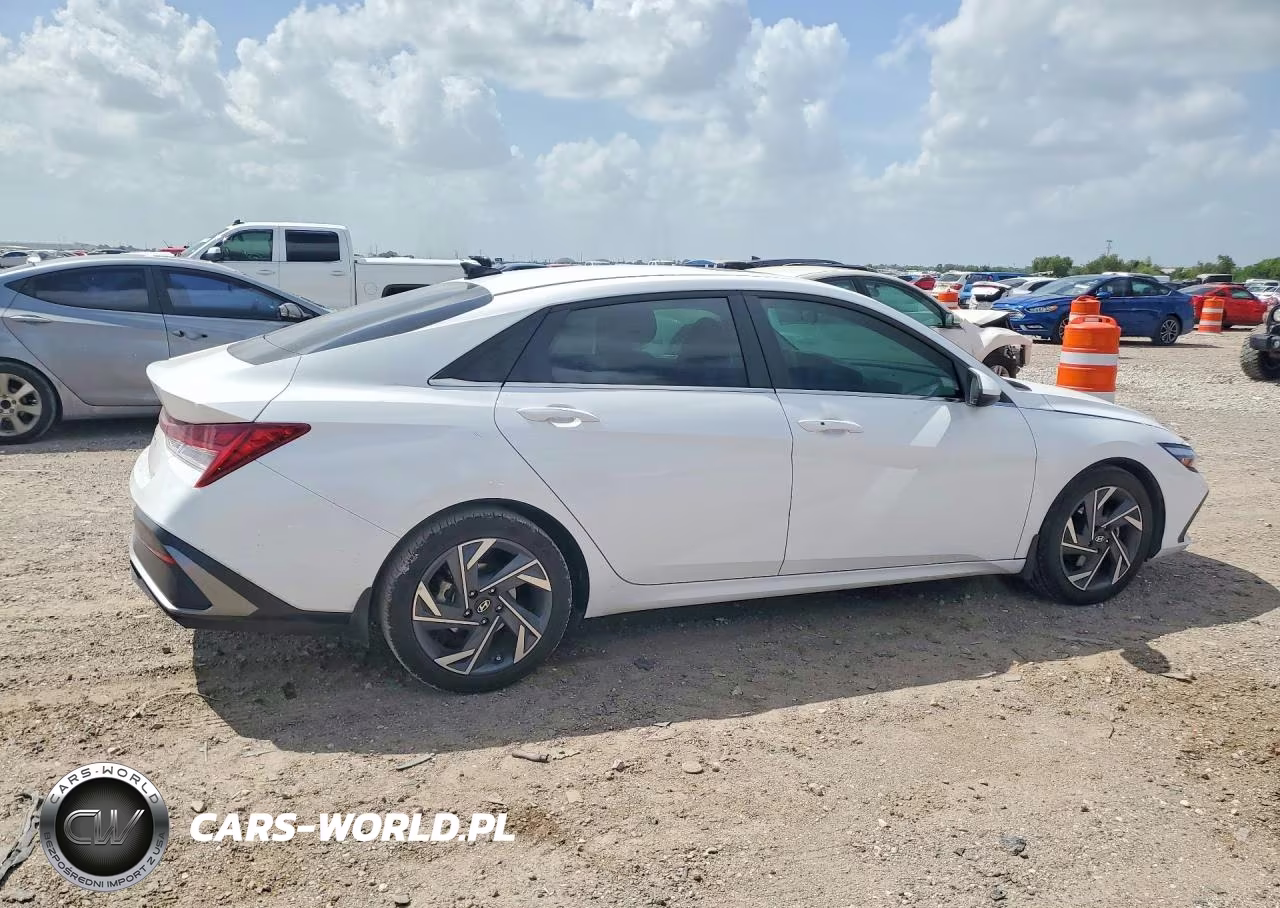 2024 Hyundai Elantra Sel VIN:KMHLS4DGXRU717318 - 3