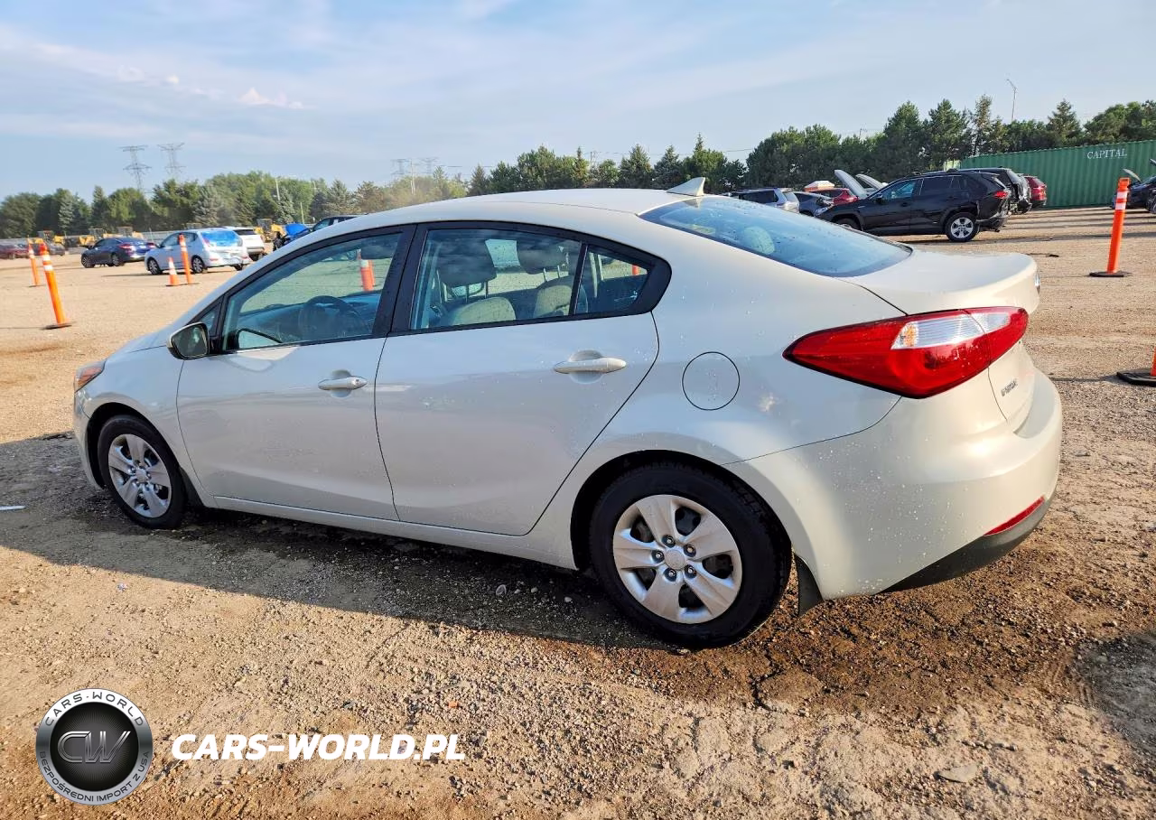 2015 Kia Forte Lx VIN:KNAFK4A6XF5372615 - 2