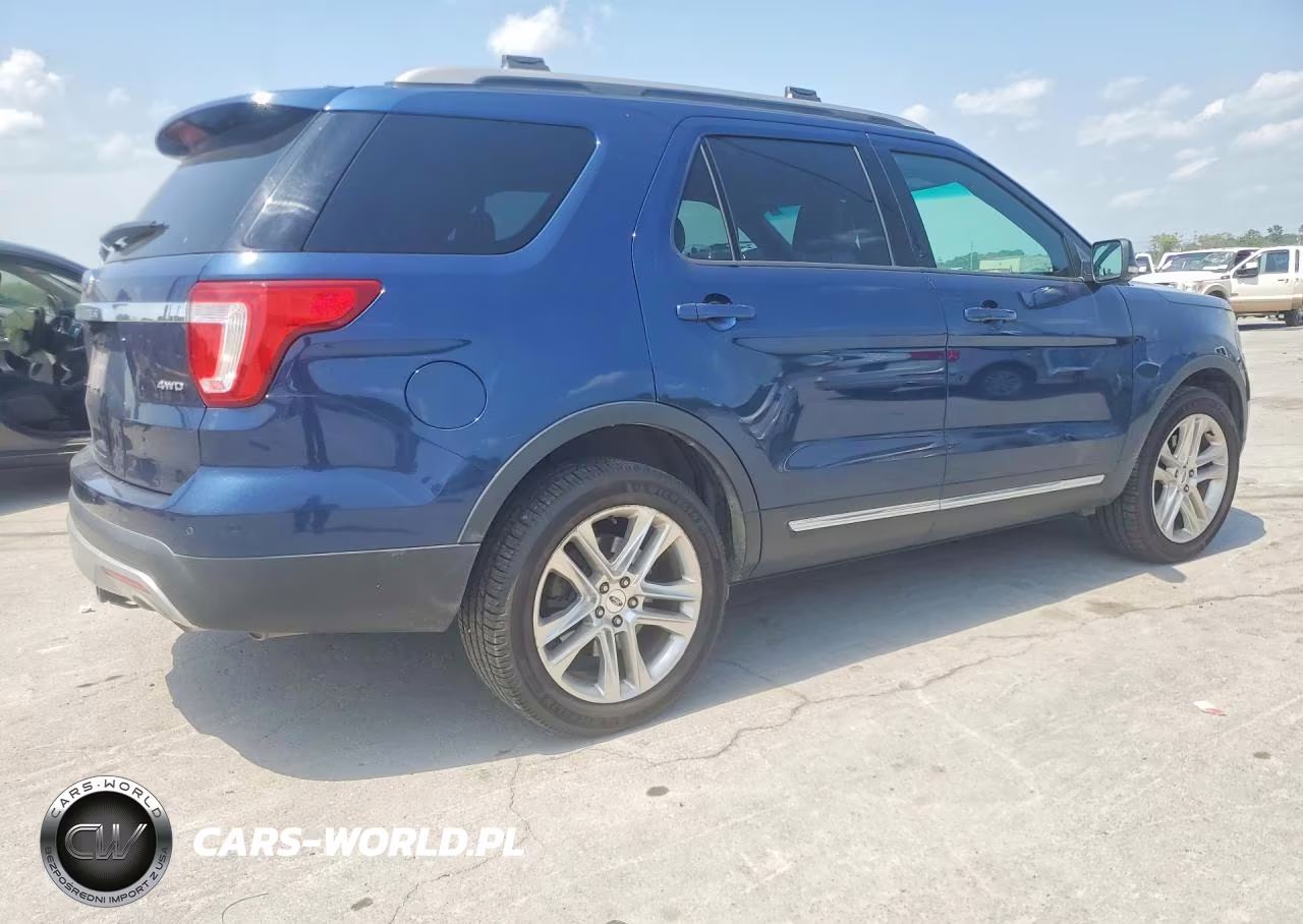 2017 Ford Explorer Xlt VIN:1FM5K8D84HGD34836 - 3