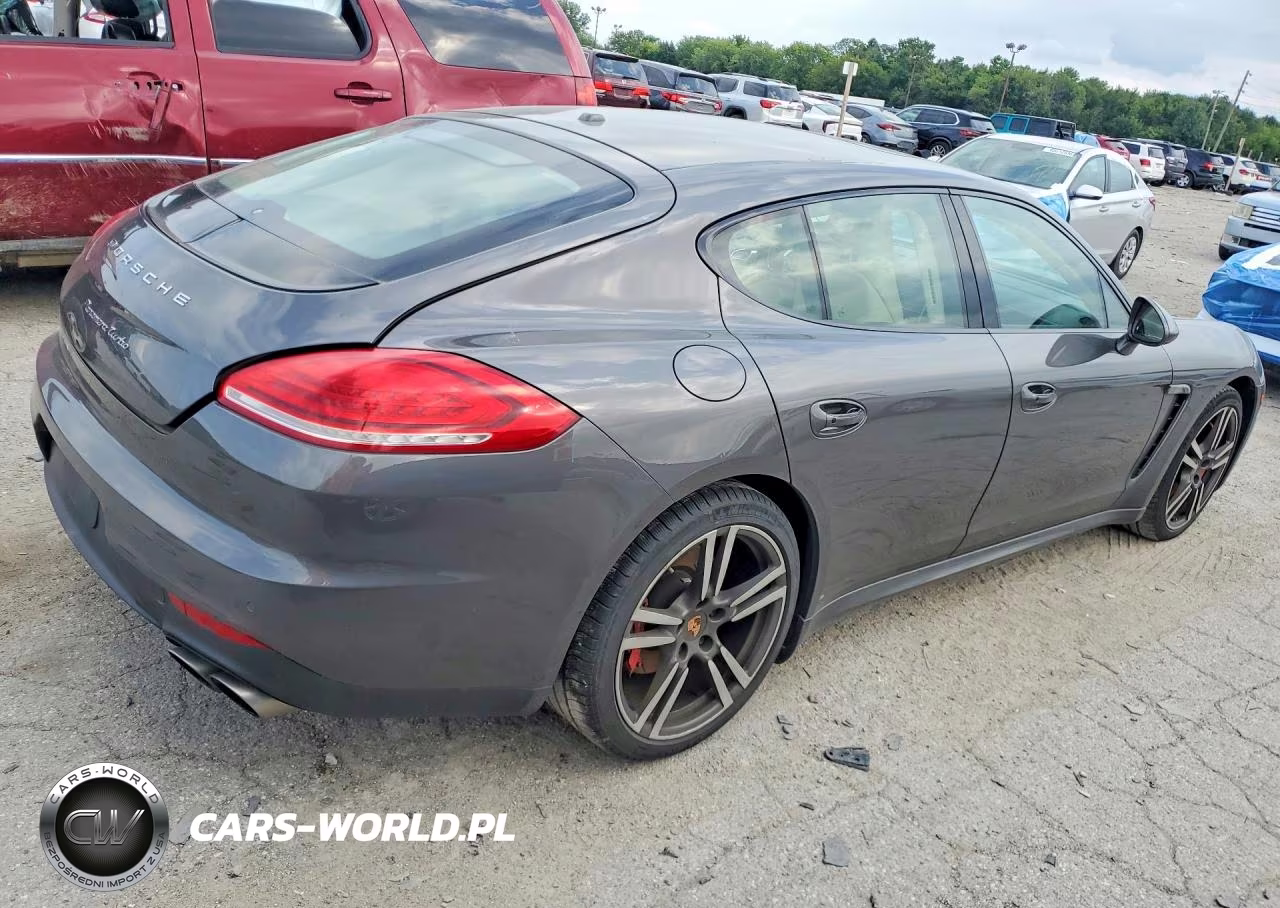 2014 Porsche Panamera Turbo VIN:WP0AC2A73EL073307 - 3