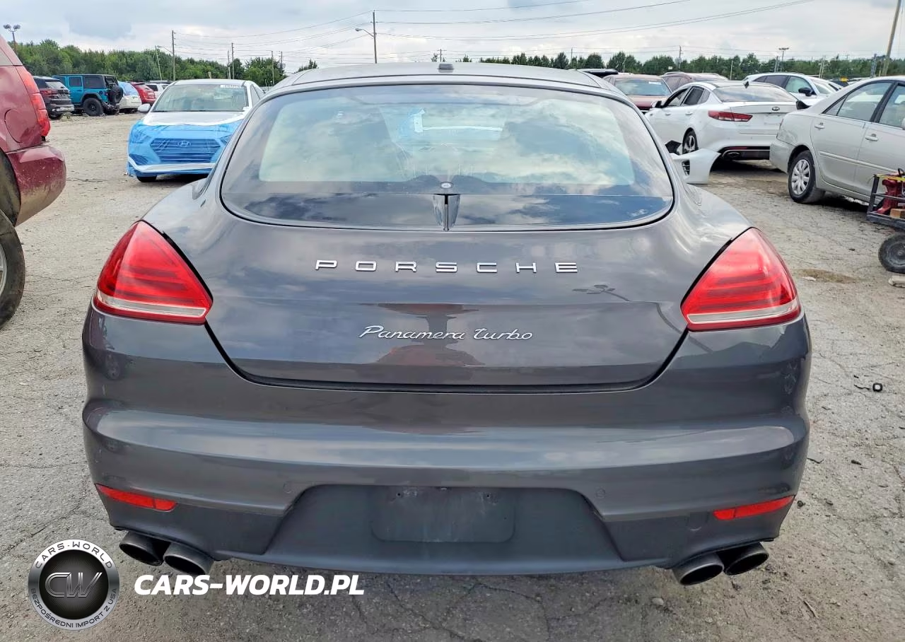 2014 Porsche Panamera Turbo VIN:WP0AC2A73EL073307 - 6