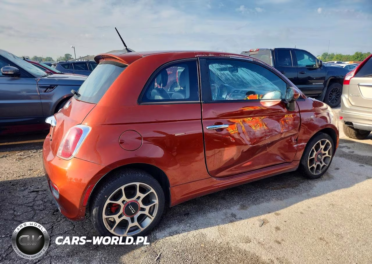 2013 Fiat 500 Sport VIN:3C3CFFBR2DT689014 - 3