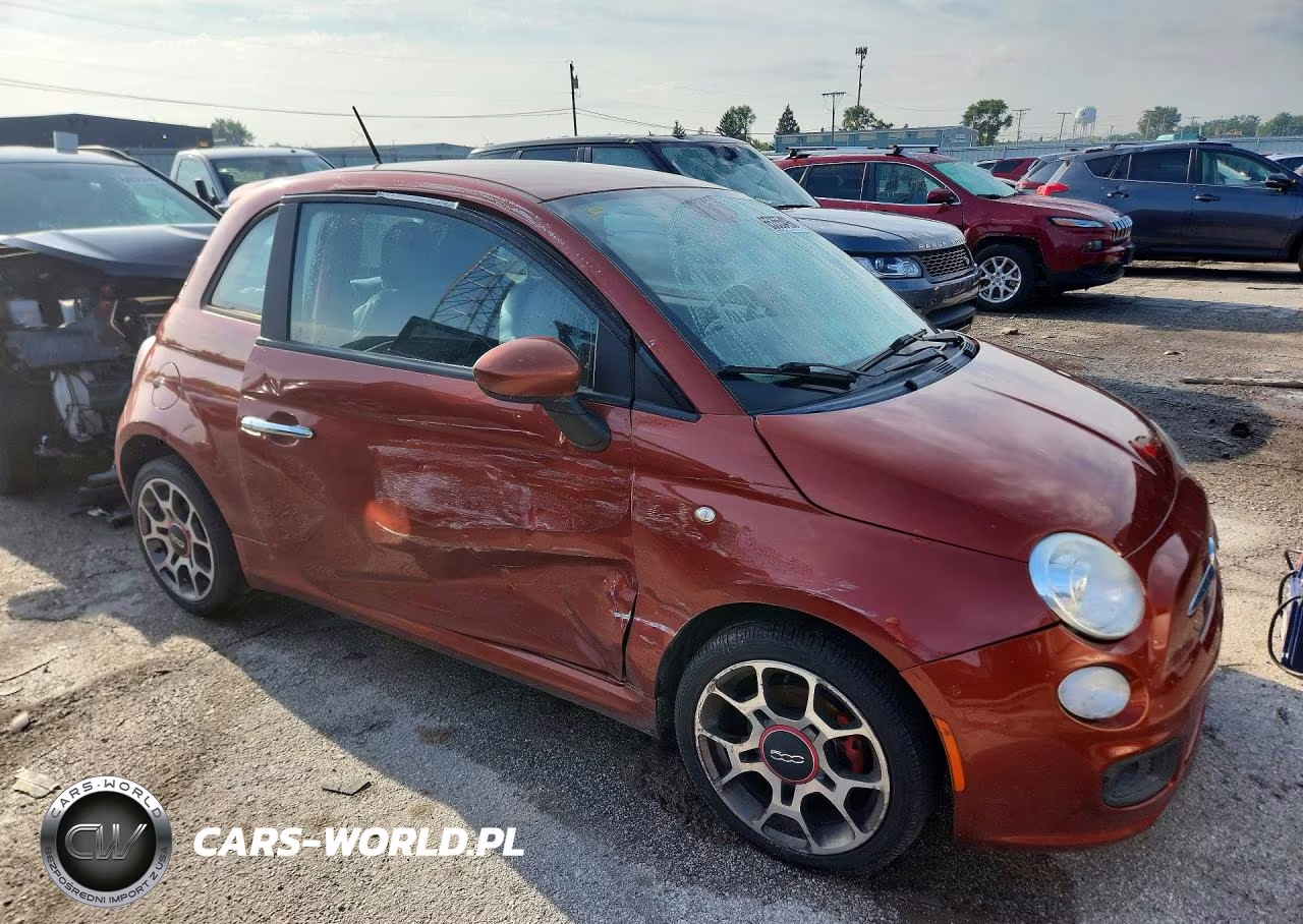 2013 Fiat 500 Sport VIN:3C3CFFBR2DT689014 - 4