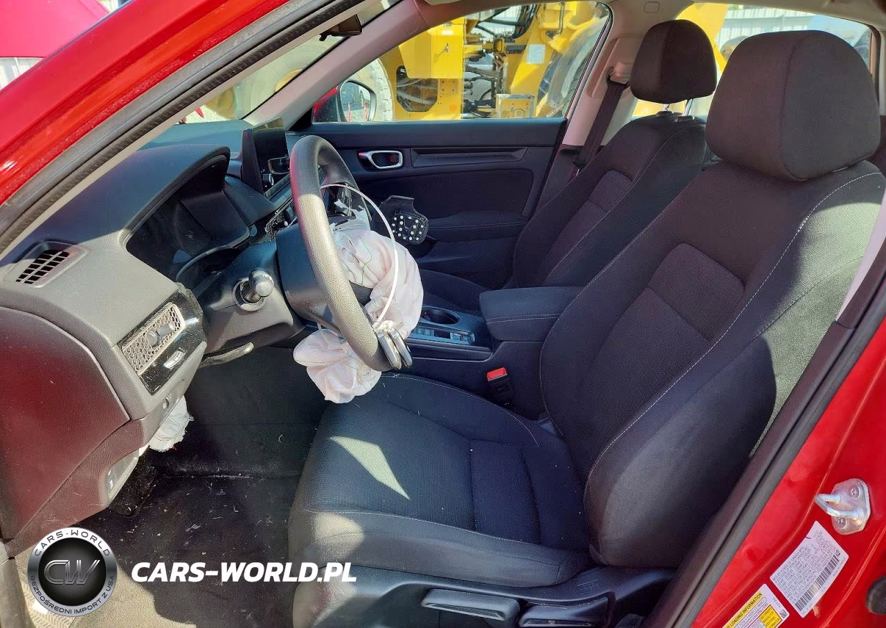 2022 Honda Civic Lx VIN:2HGFE2F2XNH543425 - 7