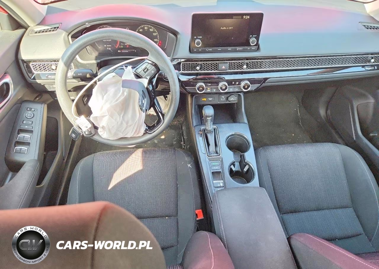 2022 Honda Civic Lx VIN:2HGFE2F2XNH543425 - 8