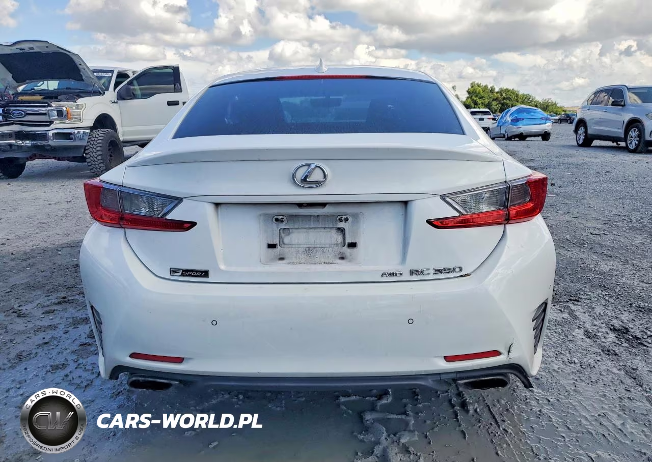 2017 Lexus Rc 350 VIN:JTHSE5BC4H5007271 - 6