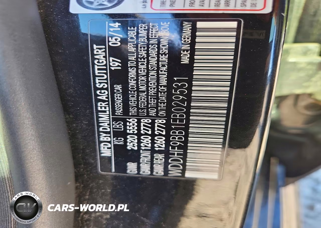 2014 Mercedes-Benz E 550 4Matic VIN:WDDHF9BB1EB029531 - 12
