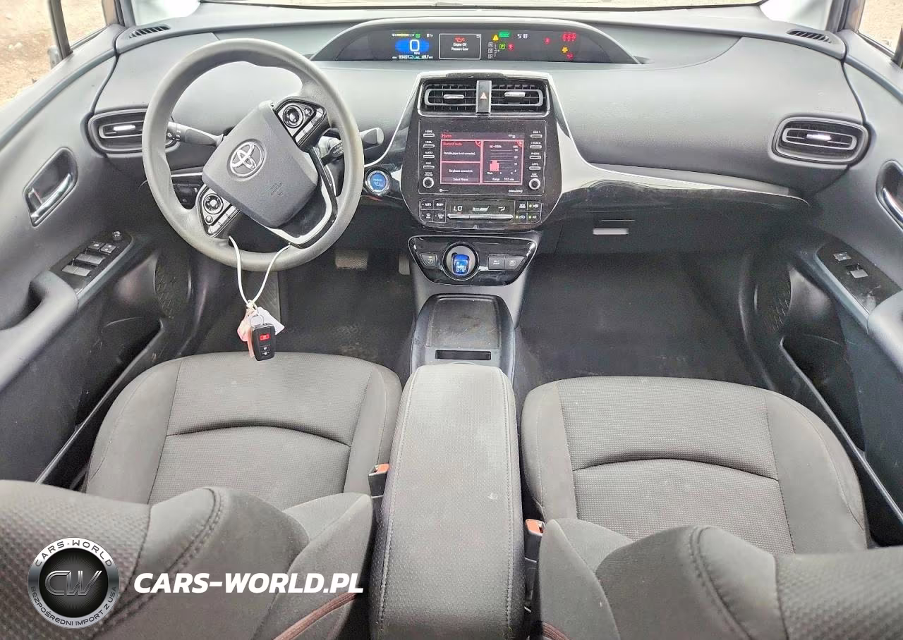 2021 Toyota Prius L Eco VIN:JTDKAMFU2M3143835 - 8