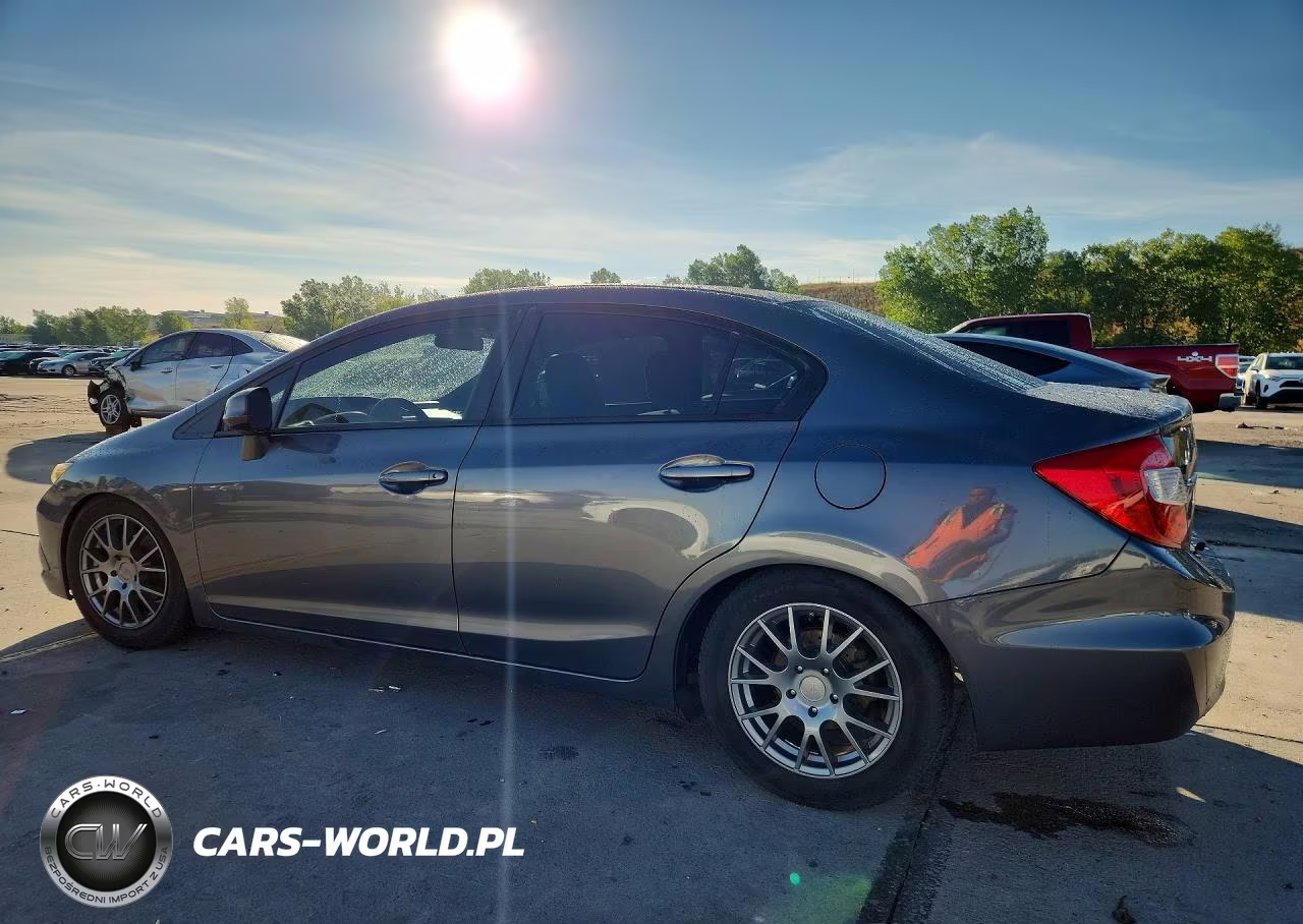 2012 Honda Civic Ex VIN:19XFB2F83CE044907 - 2