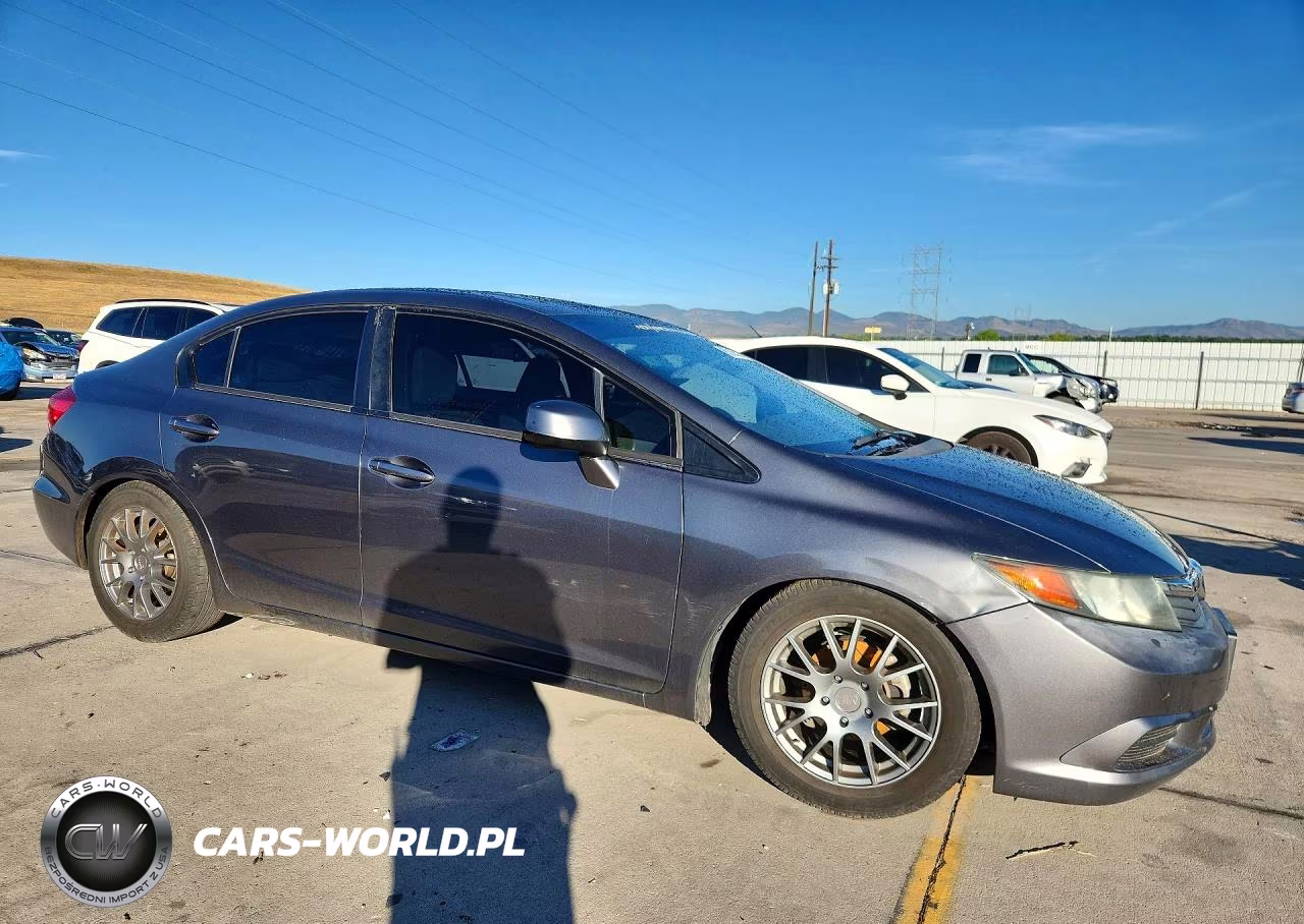 2012 Honda Civic Ex VIN:19XFB2F83CE044907 - 4