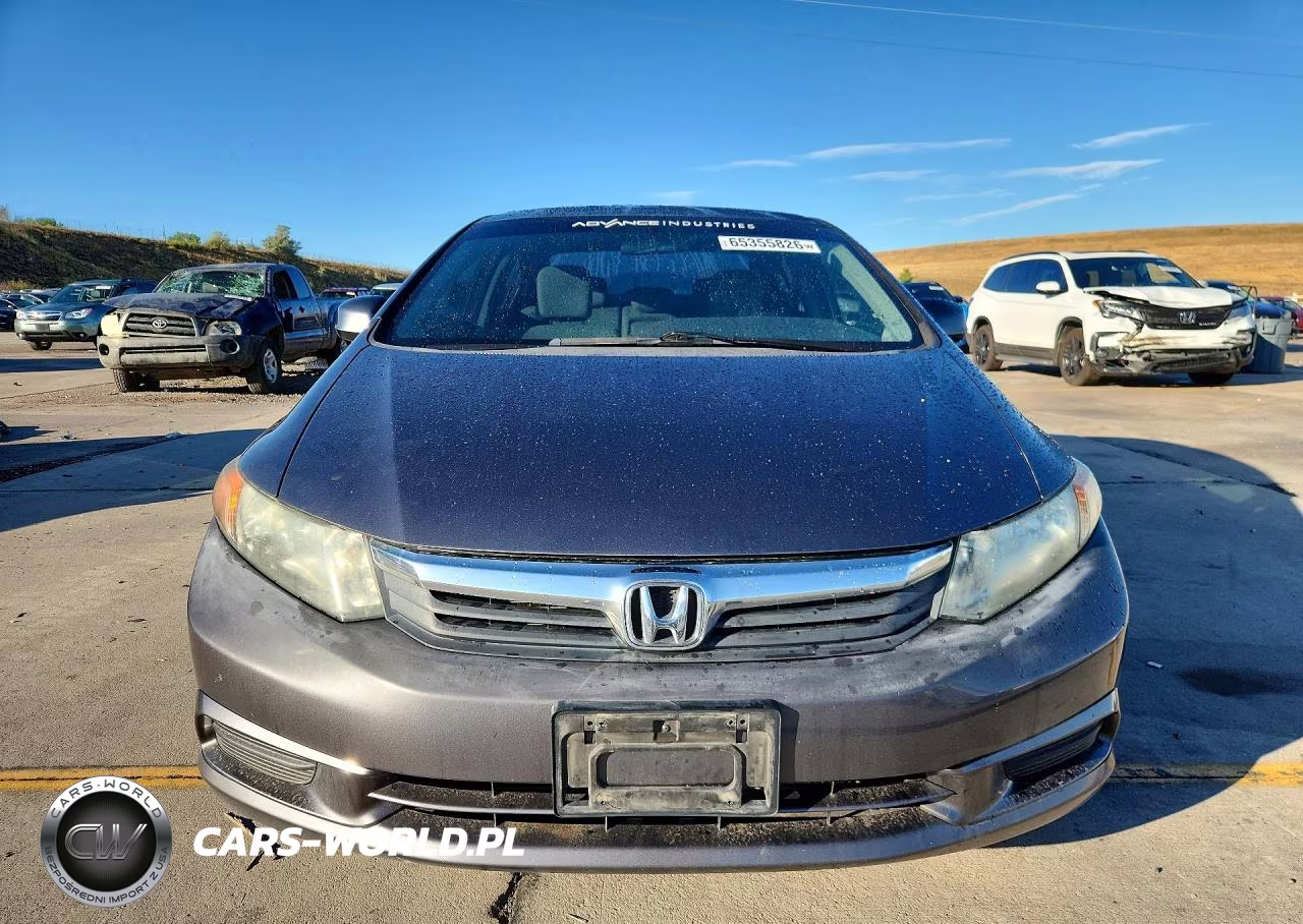2012 Honda Civic Ex VIN:19XFB2F83CE044907 - 5