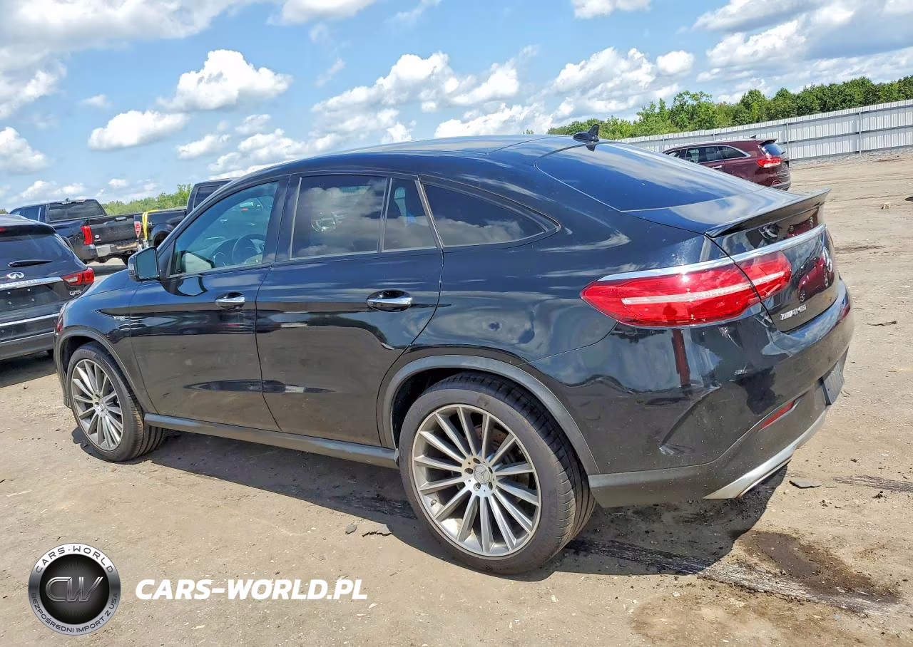 2018 Mercedes-Benz Gle Coupe 43 Amg VIN:4JGED6EB2JA103855 - 2