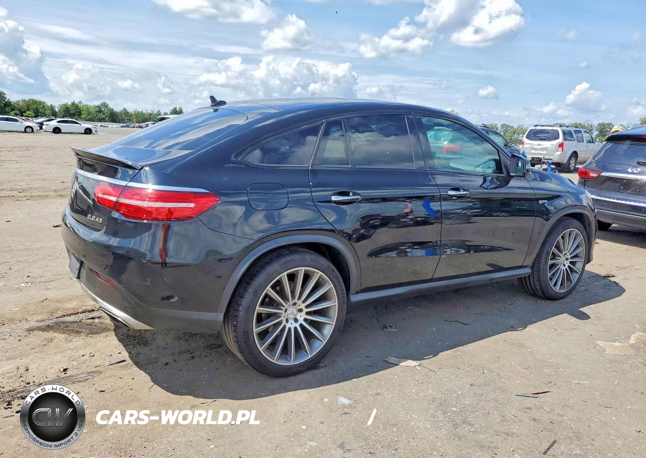 2018 Mercedes-Benz Gle Coupe 43 Amg VIN:4JGED6EB2JA103855 - 3