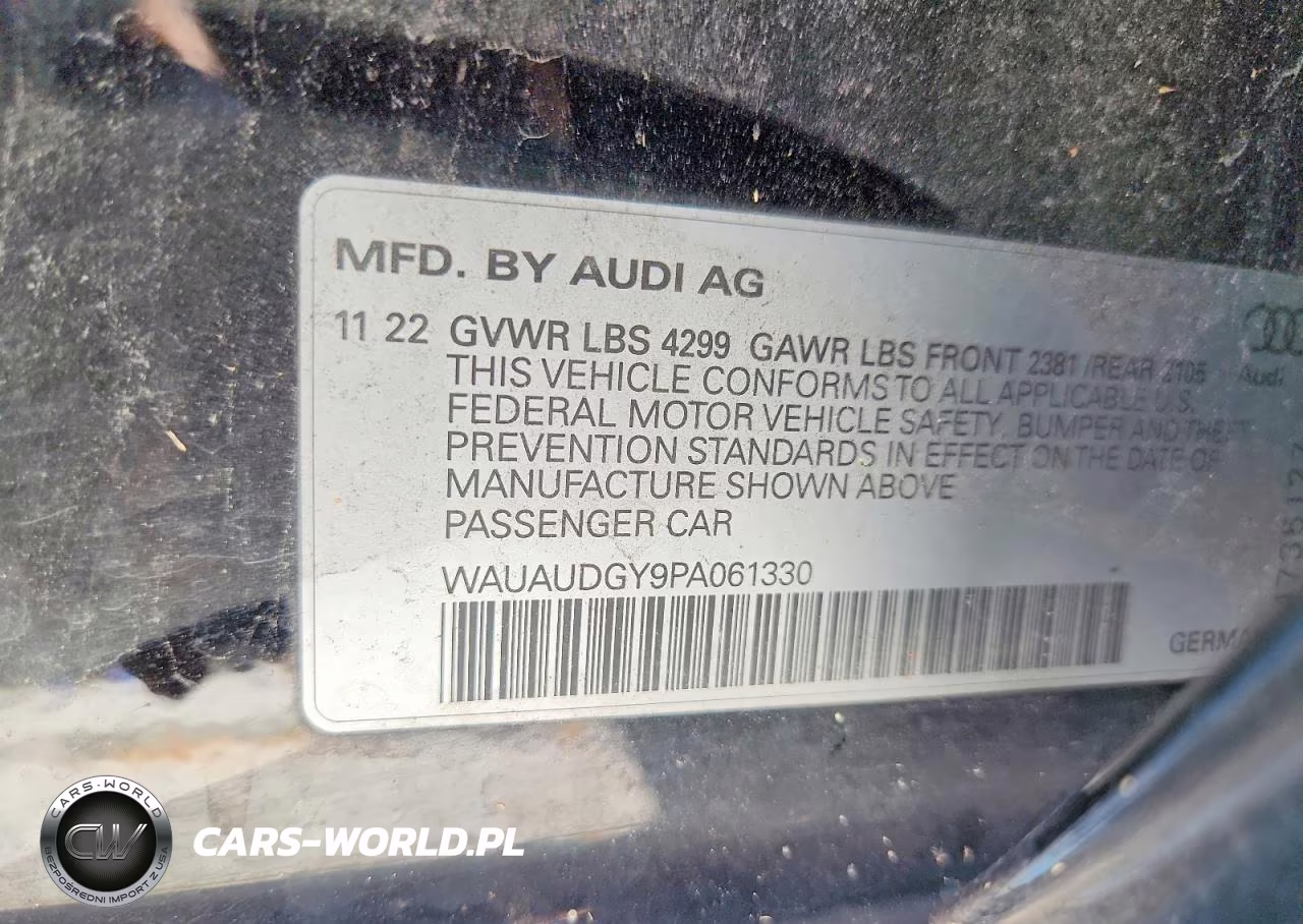 2023 Audi A3 Premium VIN:WAUAUDGY9PA061330 - 12