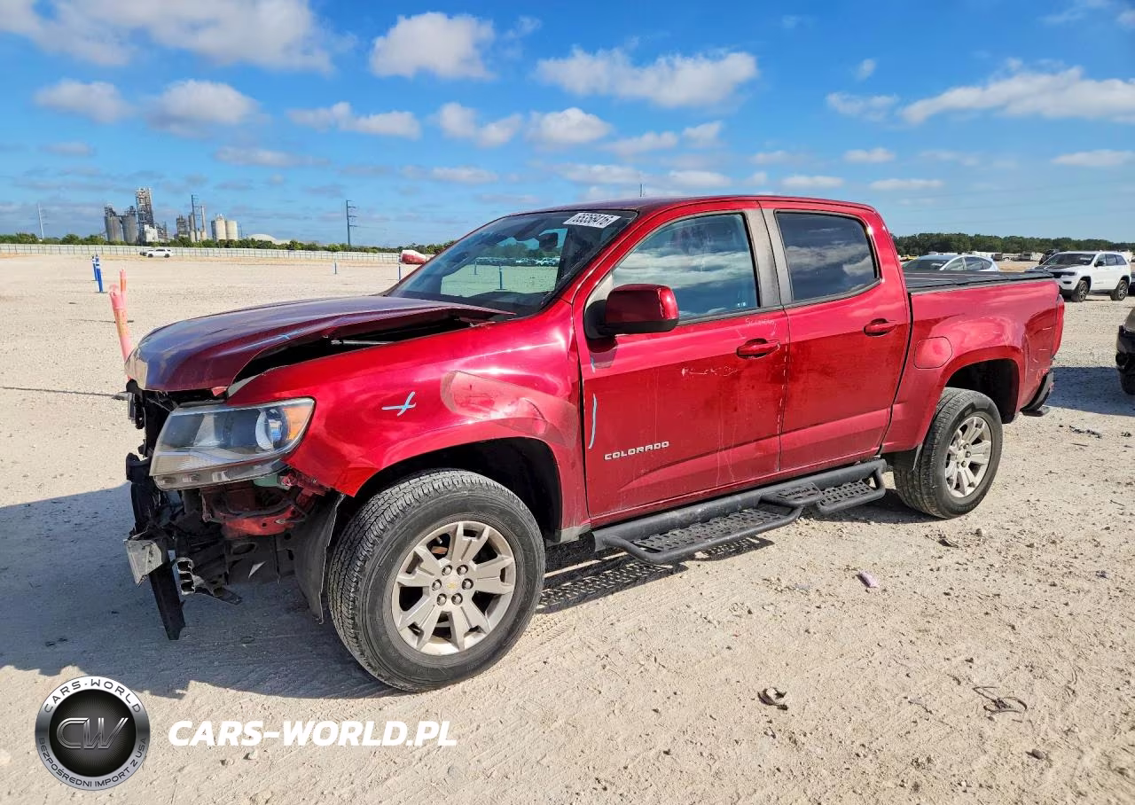 2021 Chevrolet Colorado Lt VIN:1GCGSCEN1M1137558 - 1