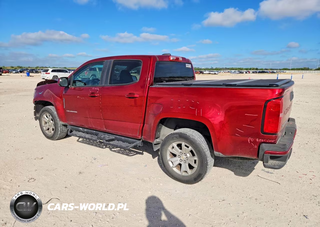 2021 Chevrolet Colorado Lt VIN:1GCGSCEN1M1137558 - 2