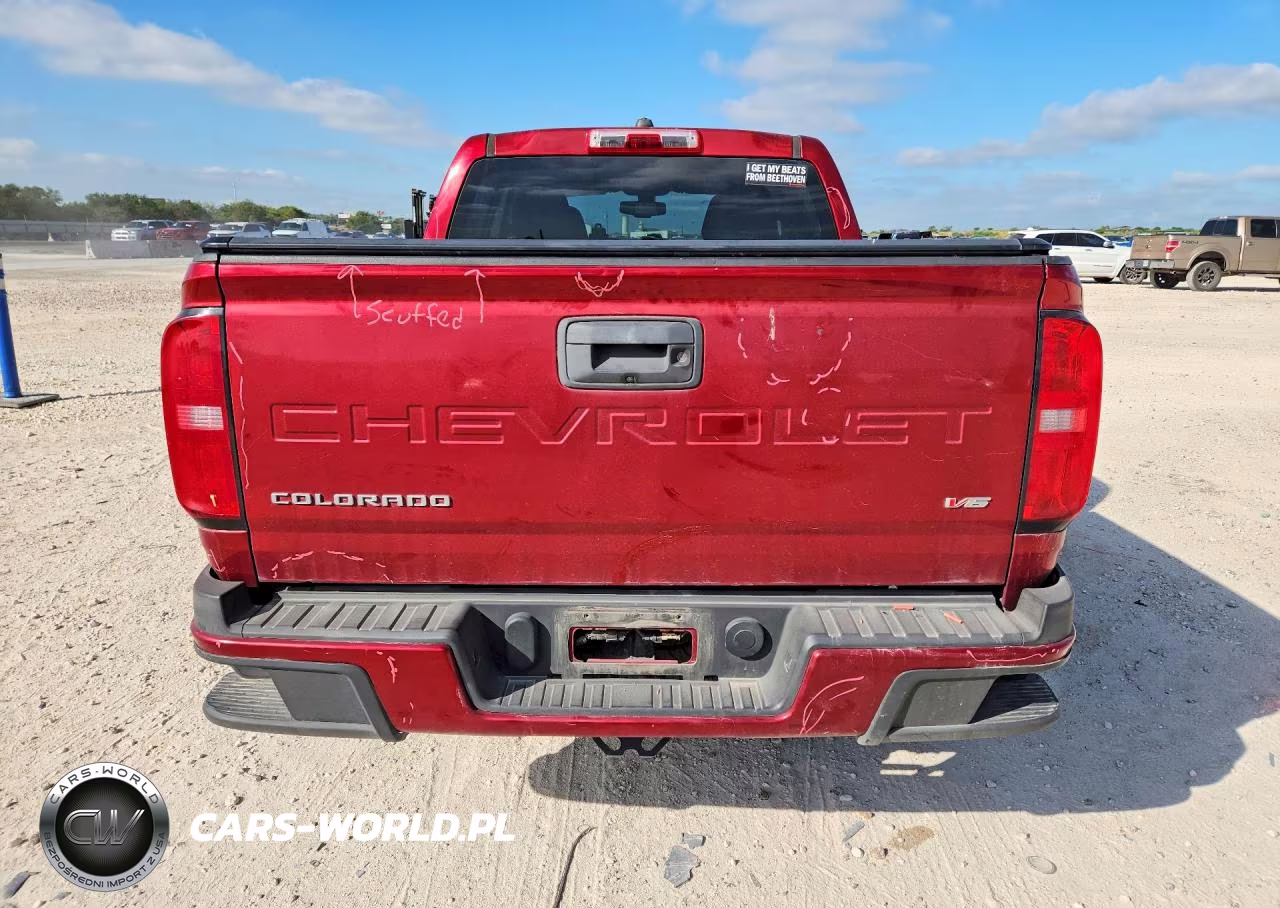 2021 Chevrolet Colorado Lt VIN:1GCGSCEN1M1137558 - 6