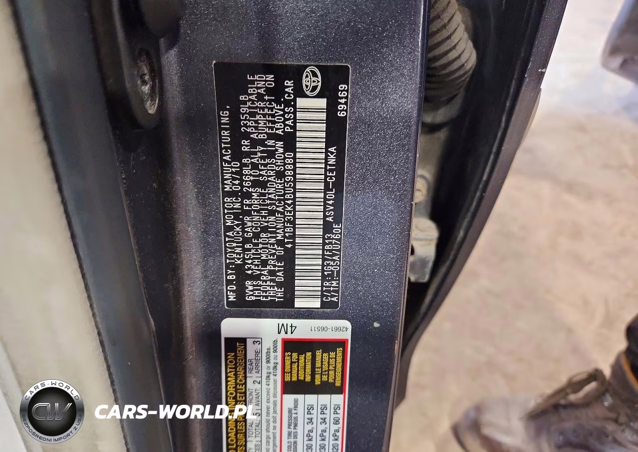 2011 Toyota Camry Le VIN:4T1BF3EK4BU598880 - 13