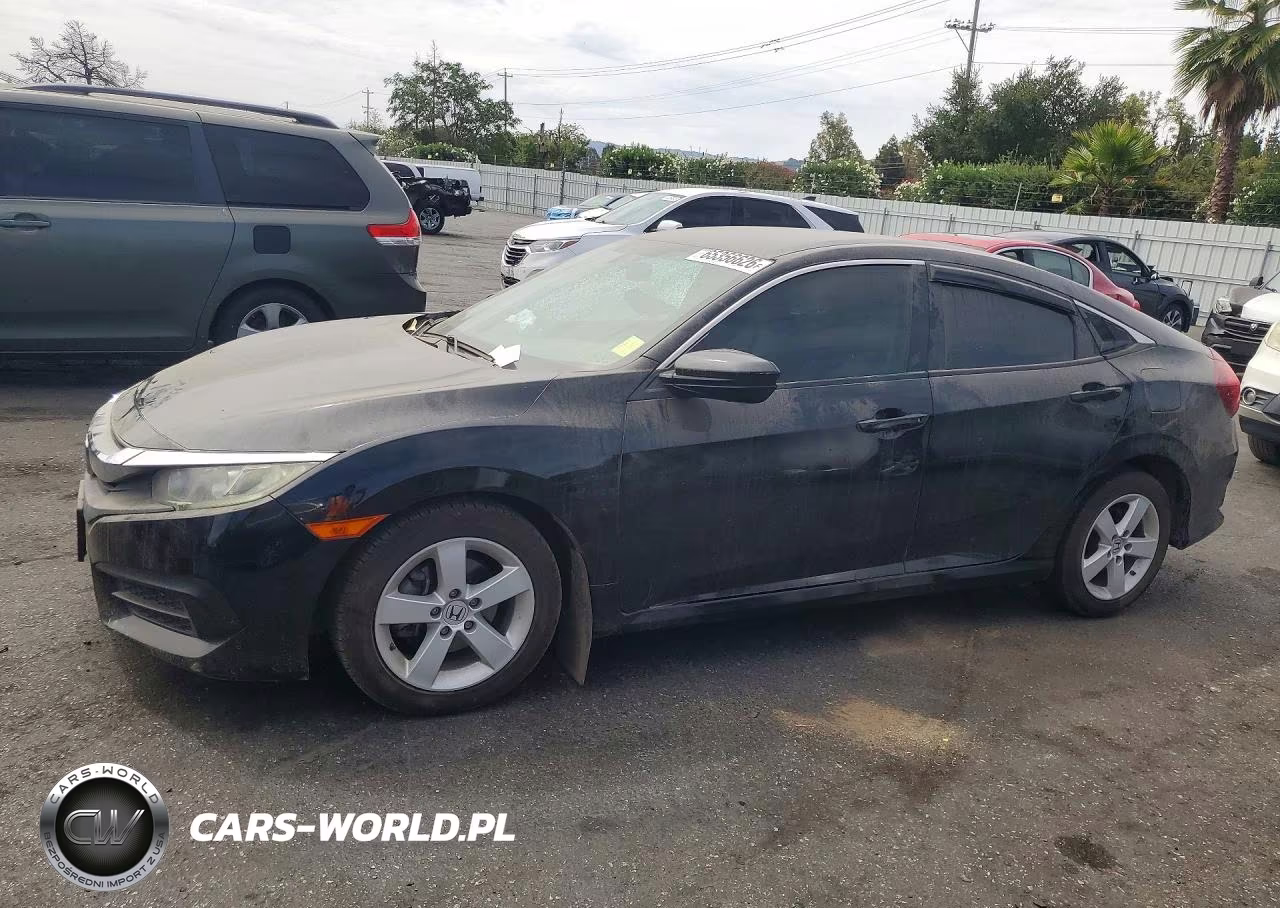 2018 Honda Civic Lx VIN:2HGFC2F52JH549763 - 1