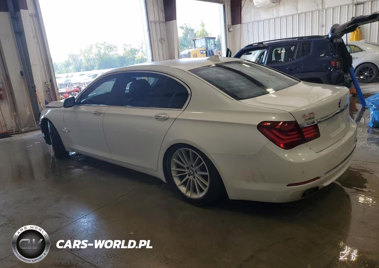2013 BMW 750 Lxi VIN:WBAYF8C57DDE59340 - 2