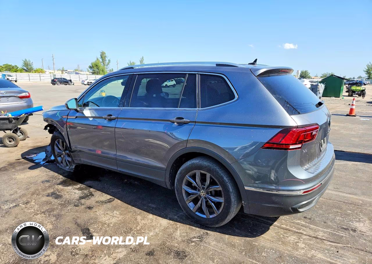 2022 Volkswagen Tiguan Se VIN:3VV3B7AX7NM075974 - 2