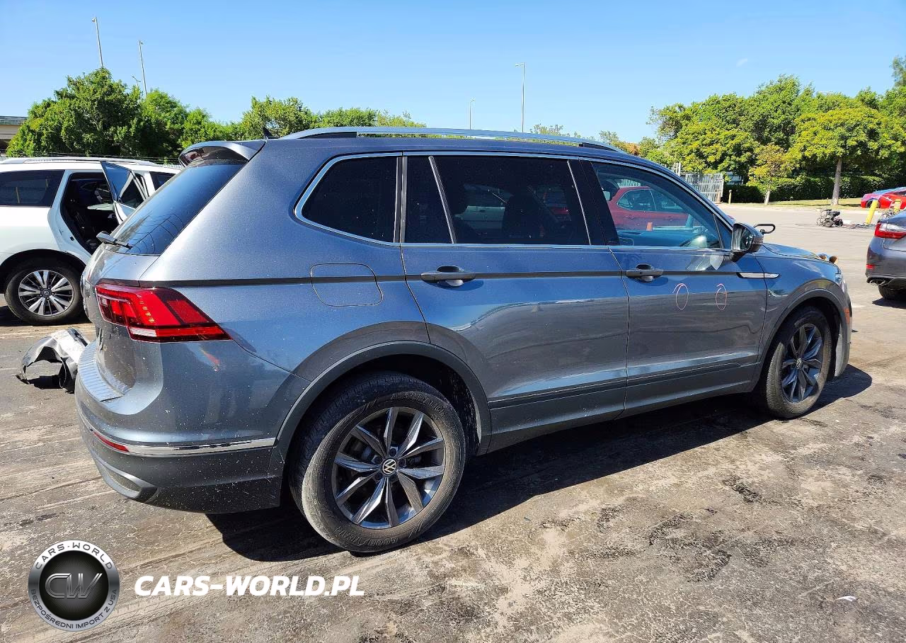 2022 Volkswagen Tiguan Se VIN:3VV3B7AX7NM075974 - 3