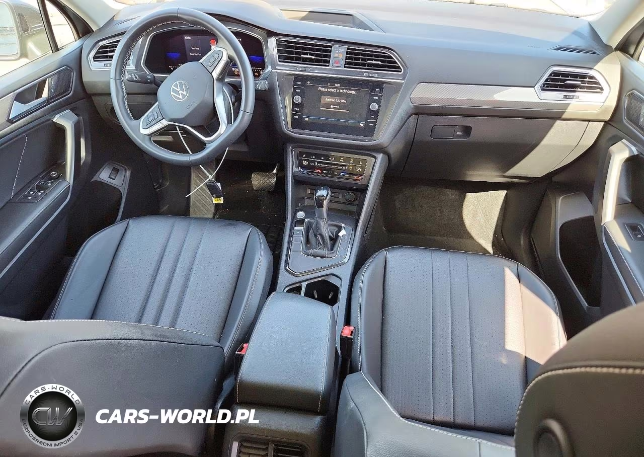 2022 Volkswagen Tiguan Se VIN:3VV3B7AX7NM075974 - 8